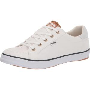 imageKeds Womens Center III Canvas Lace Up SneakersWhiteNavy Canvas