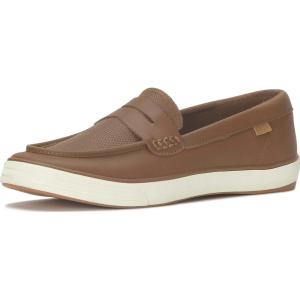 imageKeds Womens Center Iii Loafer Fashion SneakerCognac Leather