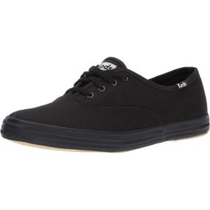 imageKeds Womens Champion Canvas Lace Up SneakerBlack