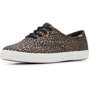 imageKeds Womens Champion Canvas Lace Up SneakerBlackBronze Mini Dot