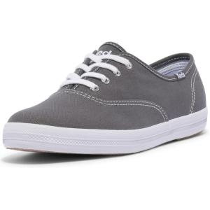 imageKeds Womens Champion Canvas Lace Up SneakerDark Grey Canvas