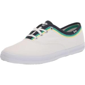 imageKeds Womens Champion Canvas Lace Up SneakerWhiteGreen