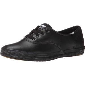 imageKeds Womens Champion Leather Lace Up SneakerBlack