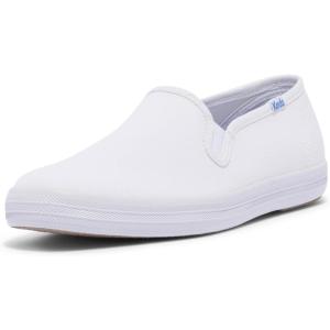 imageKeds Womens Champion Slip on SneakerWhite Canvas