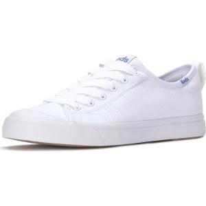 imageKeds Womens Cruise Slip on Fashion SneakerWhite Canvas