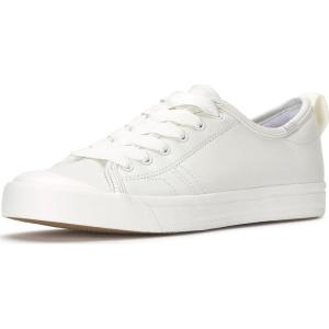 imageKeds Womens Cruise Slip on Fashion SneakerWhite Leather