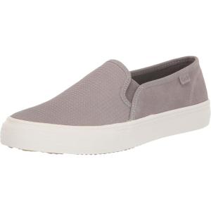 imageKeds Womens Double Decker Slip on SneakerGrey Houndstooth Suede
