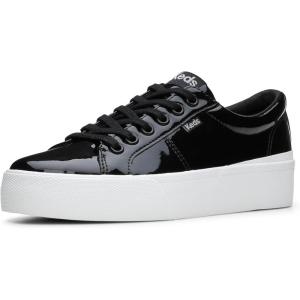 imageKeds Womens Jump Kick Duo Lace Up SneakerBlack Patent Leather