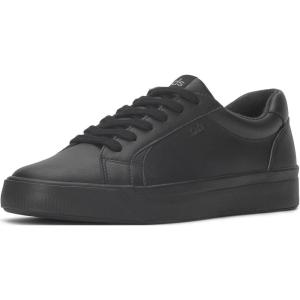 imageKeds Womens Pursuit Lace Up Fashion SneakerBlackBlack Leather