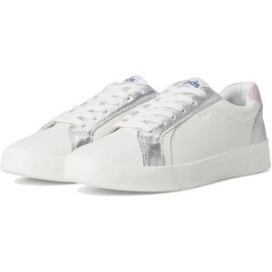 imageKeds Womens Pursuit Lace Up SneakerSnow WhiteSilverMauve Leather