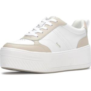 imageKeds Womens Skyler Ii Lace Up Fashion SneakerWhiteBeige Leather