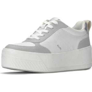imageKeds Womens Skyler Ii Lace Up Fashion SneakerWhiteGrey Leather