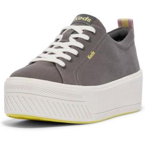 imageKeds Womens Skyler Lace Up SneakerCharcoal Heavy Twill