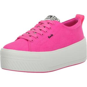 imageKeds Womens Skyler Lace Up SneakerFuchsia Canvas