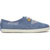 imageKeds Womens Champion Canvas Lace Up Fashion SneakerDenim Patchwork
