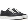 imageKeds Womens Jump Kick TToe Fashion SneakerBlack LeatherSuede