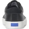 imageKeds Womens Jump Kick TToe Fashion SneakerBlack LeatherSuede
