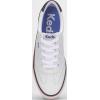 imageKeds Womens Jump Kick TToe Fashion SneakerWhiteNavyRed Perf Leather