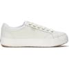 imageKeds Womens Park Lace Up Fashion SneakerWhite Leather