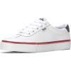 imageKeds Womens Jump Kick TToe Fashion SneakerWhiteNavyRed Perf Leather