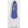 imageKeds Womens Maisie Ballet Fashion SneakerSnow White Grosgrain Bow
