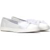 imageKeds Womens Maisie Ballet Fashion SneakerSnow White Grosgrain Bow