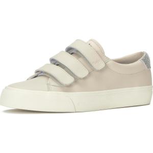 imageKeds Womens Jump Kick V Fashion SneakerOatmeal LeatherDalmata