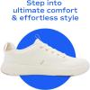 imageKeds Womens Blisswalk Lace Up Fashion SneakerCream Speckle Jersey