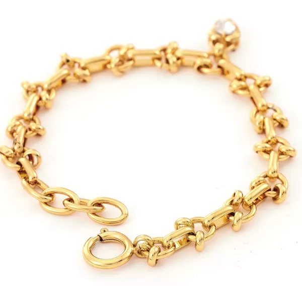 C.Paravano Bracelet for Women | 18k Gold Jewelry for Women | Gold Bracelets for Women | Charm Bracelets | Bracelets for Best Friends | Adjustable Bracelets | Boho Bracelets