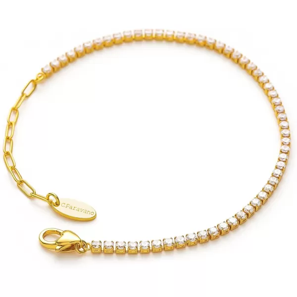 C.Paravano Bracelet for Women | 18k Gold Jewelry for Women | Gold Bracelets for Women | Charm Bracelets | Bracelets for Best Friends | Adjustable Bracelets | Boho Bracelets