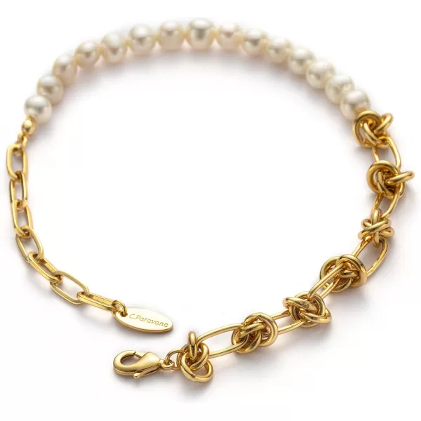 C.Paravano Bracelet for Women | 18k Gold Jewelry for Women | Gold Bracelets for Women | Charm Bracelets | Bracelets for Best Friends | Adjustable Bracelets | Boho Bracelets