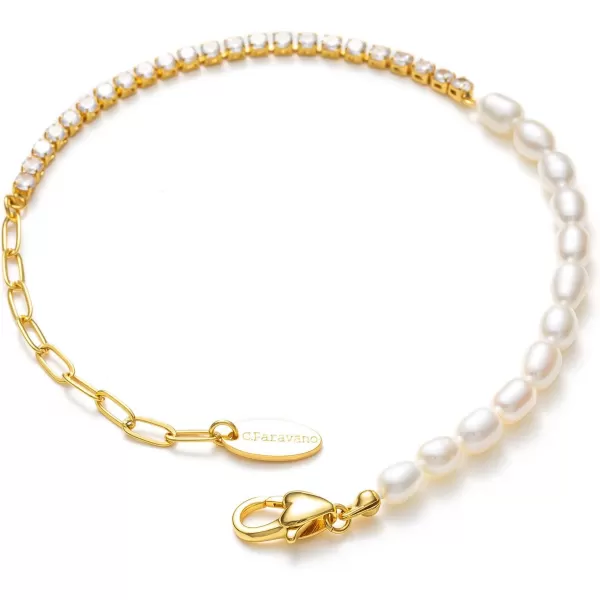 C.Paravano Bracelet for Women | 18k Gold Jewelry for Women | Gold Bracelets for Women | Charm Bracelets | Bracelets for Best Friends | Adjustable Bracelets | Boho Bracelets