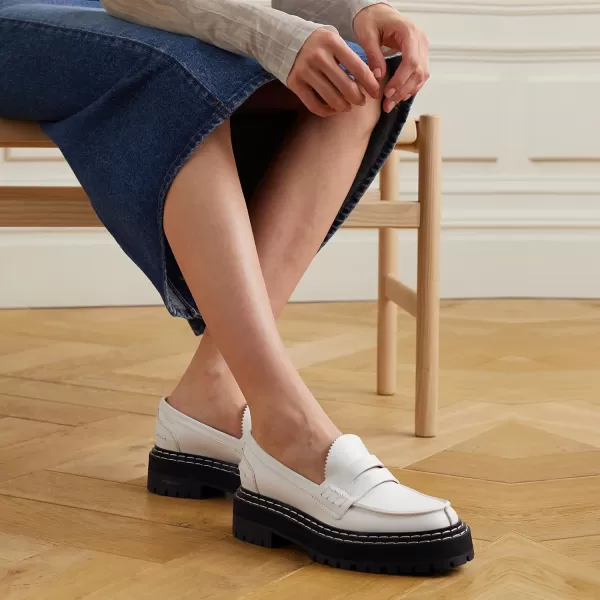 C.Paravano Chunky Loafers for Women Comfort | Womens Loafers Shoes Casual | Platform Loafers for Women | Lug Sole Loafers | Womens Penny Loafers | Lady Loafers Black | Exquisite Print Loafers