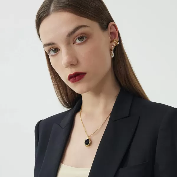 C.Paravano Ear Cuffs for Women | Gold Cuff Earrings | Earring cuffs for women sterling silver | Earring Cuffs for Women Non Pierced