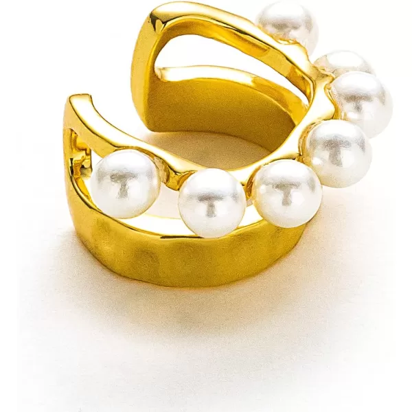 C.Paravano Ear Cuffs for Women | Gold Cuff Earrings | Earring cuffs for women sterling silver | Earring Cuffs for Women Non Pierced