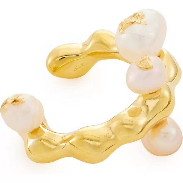 C.Paravano Ear Cuffs for Women | Gold Cuff Earrings | Earring cuffs for women sterling silver | Earring Cuffs for Women Non Pierced
