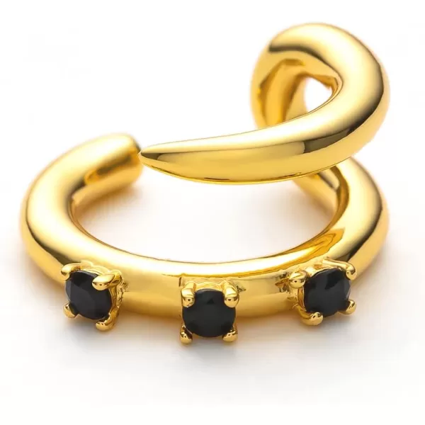 C.Paravano Ear Cuffs for Women | Gold Cuff Earrings | Earring cuffs for women sterling silver | Earring Cuffs for Women Non Pierced