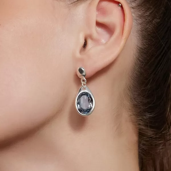 C.Paravano Gold Earrings Dangle | Dangle Earrings Pearl Gold | Wedding Earrings Gold | 18K Gold Plated Earrings for Women | 925 Sterling Silver Earrings for Women