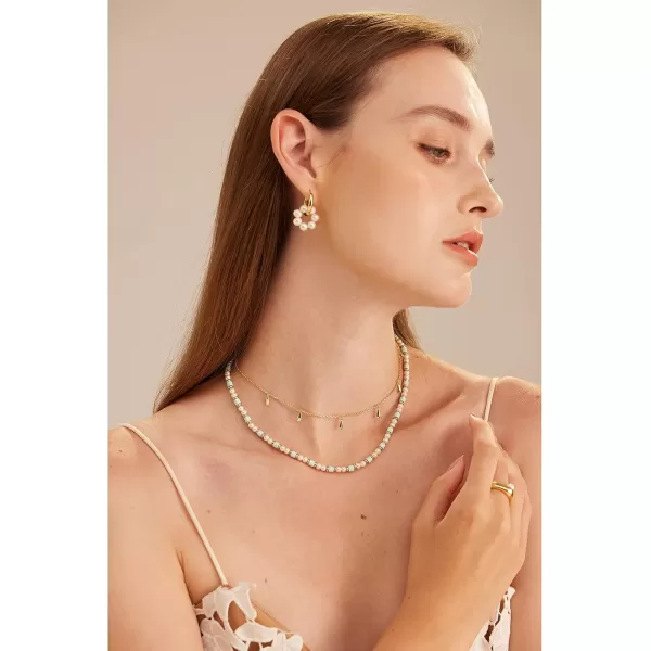 C.Paravano Hoop Earrings for Women | 18K Gold Plated Hoop Earrings | Platinum Hoop Earrings for Women | 925 Sterling Silver Hoop Earrings | Earrings for Women