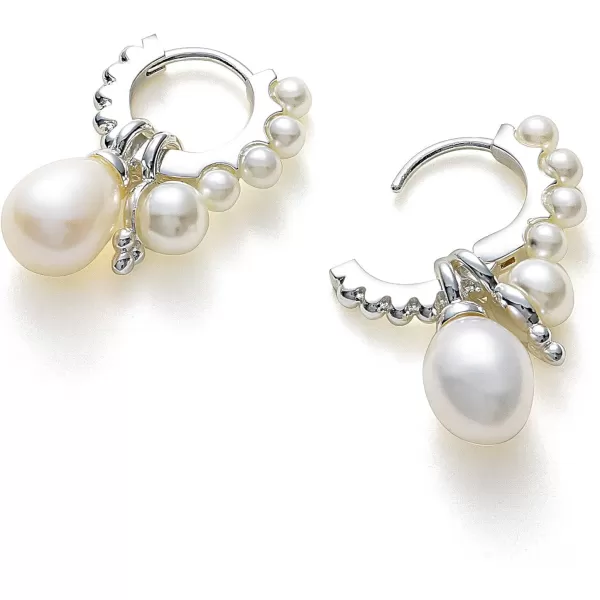 C.Paravano Hoop Earrings for Women | 18K Gold Plated Hoop Earrings | Platinum Hoop Earrings for Women | 925 Sterling Silver Hoop Earrings | Earrings for Women