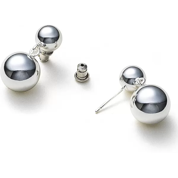 C.Paravano Hoop Earrings for Women | 18K Gold Plated Hoop Earrings | Platinum Hoop Earrings for Women | 925 Sterling Silver Hoop Earrings | Earrings for Women