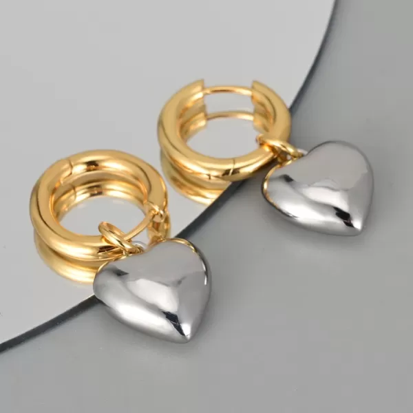 C.Paravano Hoop Earrings for Women | 18K Gold Plated Hoop Earrings | Platinum Hoop Earrings for Women | 925 Sterling Silver Hoop Earrings | Earrings for Women