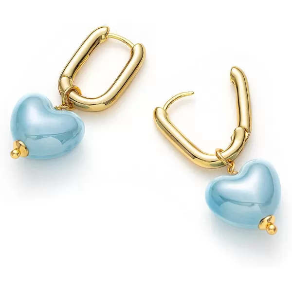 C.Paravano Hoop Earrings for Women | 18K Gold Plated Hoop Earrings | Platinum Hoop Earrings for Women | 925 Sterling Silver Hoop Earrings | Earrings for Women