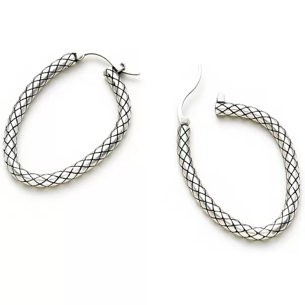 C.Paravano Hoop Earrings for Women | 18K Gold Plated Hoop Earrings | Platinum Hoop Earrings for Women | 925 Sterling Silver Hoop Earrings | Earrings for Women