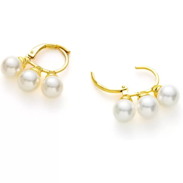 C.Paravano Hoop Earrings for Women | 18K Gold Plated Hoop Earrings | Platinum Hoop Earrings for Women | 925 Sterling Silver Hoop Earrings | Earrings for Women