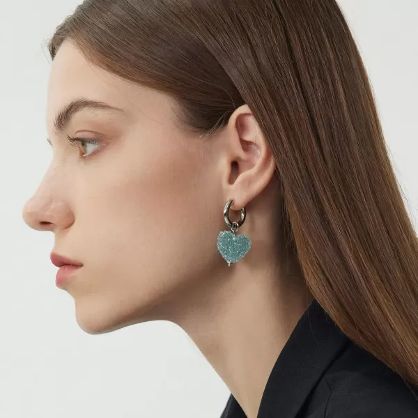 C.Paravano Hoop Earrings for Women | 18K Gold Plated Hoop Earrings | Platinum Hoop Earrings for Women | 925 Sterling Silver Hoop Earrings | Earrings for Women
