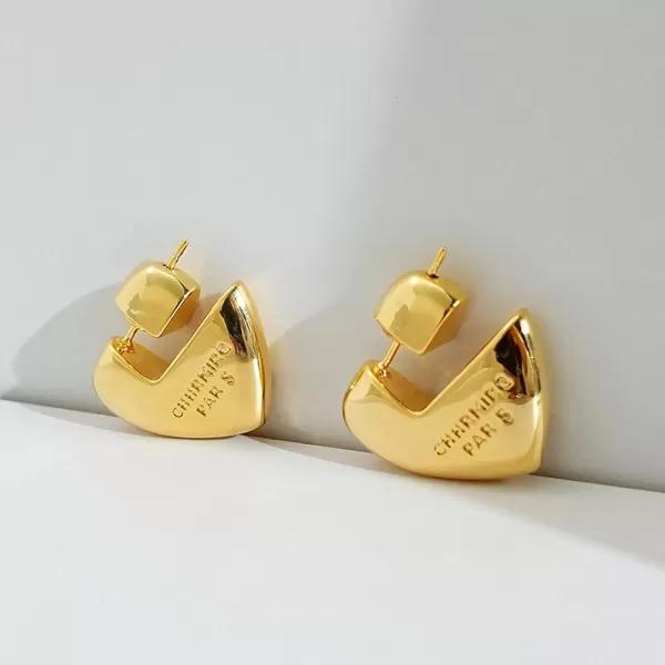 C.Paravano Hoop Earrings for Women | 18K Gold Plated Hoop Earrings | Platinum Hoop Earrings for Women | 925 Sterling Silver Hoop Earrings | Earrings for Women