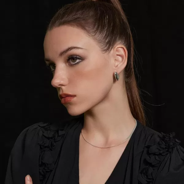 C.Paravano Hoop Earrings for Women | 18K Gold Plated Hoop Earrings | Platinum Hoop Earrings for Women | 925 Sterling Silver Hoop Earrings | Earrings for Women