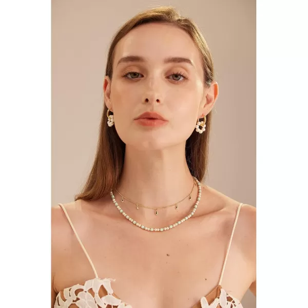 C.Paravano Hoop Earrings for Women | 18K Gold Plated Hoop Earrings | Platinum Hoop Earrings for Women | 925 Sterling Silver Hoop Earrings | Earrings for Women