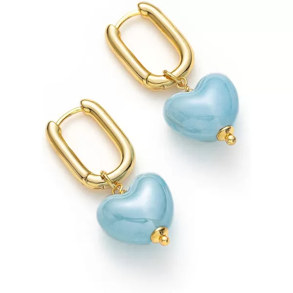 C.Paravano Hoop Earrings for Women | 18K Gold Plated Hoop Earrings | Platinum Hoop Earrings for Women | 925 Sterling Silver Hoop Earrings | Earrings for Women